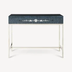 Fornasetti Console Di Archiviazione^Consolle Con Cassetto Giro Di Conchiglie Argento/Blu