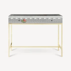 Fornasetti Console Di Archiviazione^Consolle Con Cassetto Musciarabia Con Rose Multicolore