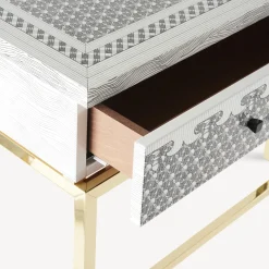 Fornasetti Console Di Archiviazione^Consolle Con Cassetto Musciarabia Con Rose Multicolore