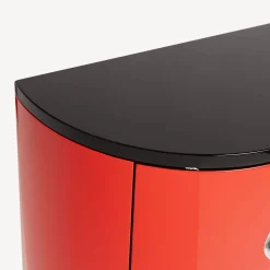 Fornasetti Console Di Archiviazione^Consolle Serratura Bianco/Nero/Rosso