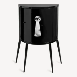 Fornasetti Console Di Archiviazione^Consolle Serratura Bianco/Nero/Oro