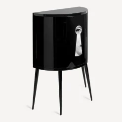 Fornasetti Console Di Archiviazione^Consolle Serratura Bianco/Nero/Oro