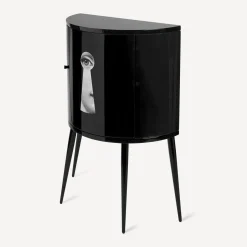 Fornasetti Console Di Archiviazione^Consolle Serratura Bianco/Nero/Oro