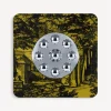 Fornasetti Specchi Di Design^Cornice Con Specchio Bubbles Giardino Settecentesco Nero Giallo
