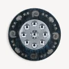 Fornasetti Specchi Di Design^Cornice Con Specchio Bubbles Giro Di Conchiglie Argento/Blu