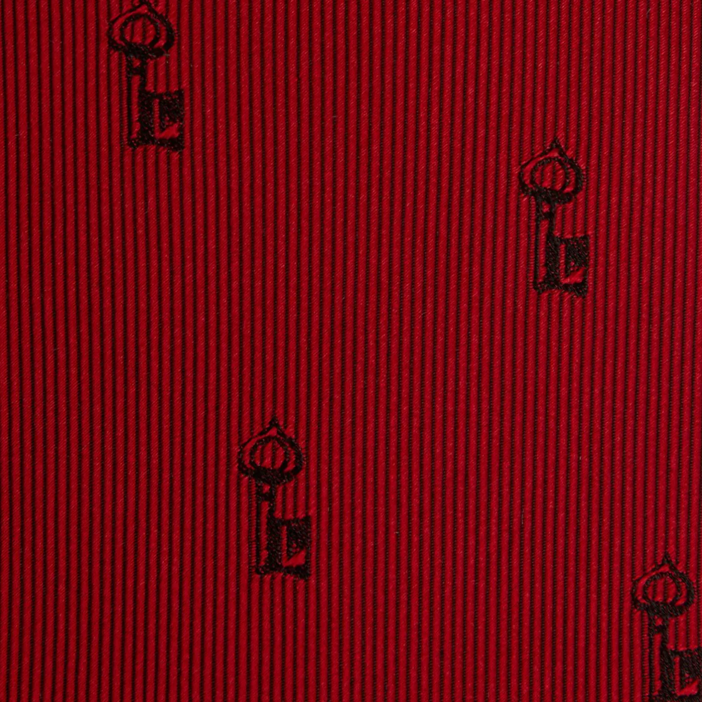 Fornasetti Cravatte^Cravatta Serratura Rosso