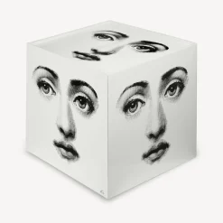 Fornasetti Armadietti^Cubo Con Cassetto Viso Bianco Nero