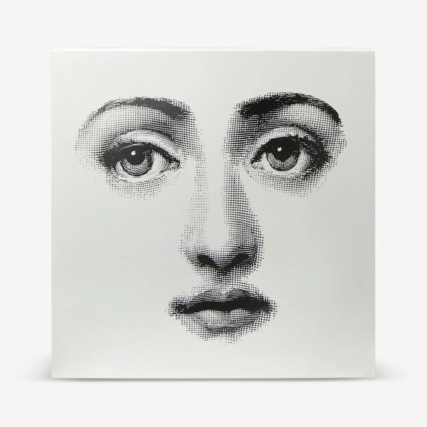 Fornasetti Armadietti^Cubo Con Cassetto Viso Bianco Nero