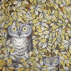 Fornasetti Cuscini^Cuscino Civetta Multicolore
