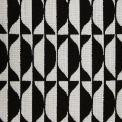 Fornasetti Cuscini Da Esterno^Cuscino Da Esterno Losanghe Per Sedia Capitellum Bianco Nero