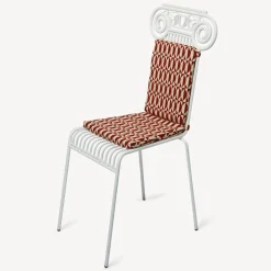 Fornasetti Cuscini Da Esterno^Cuscino Da Esterno Losanghe Per Sedia Capitellum Rosa/Mattone