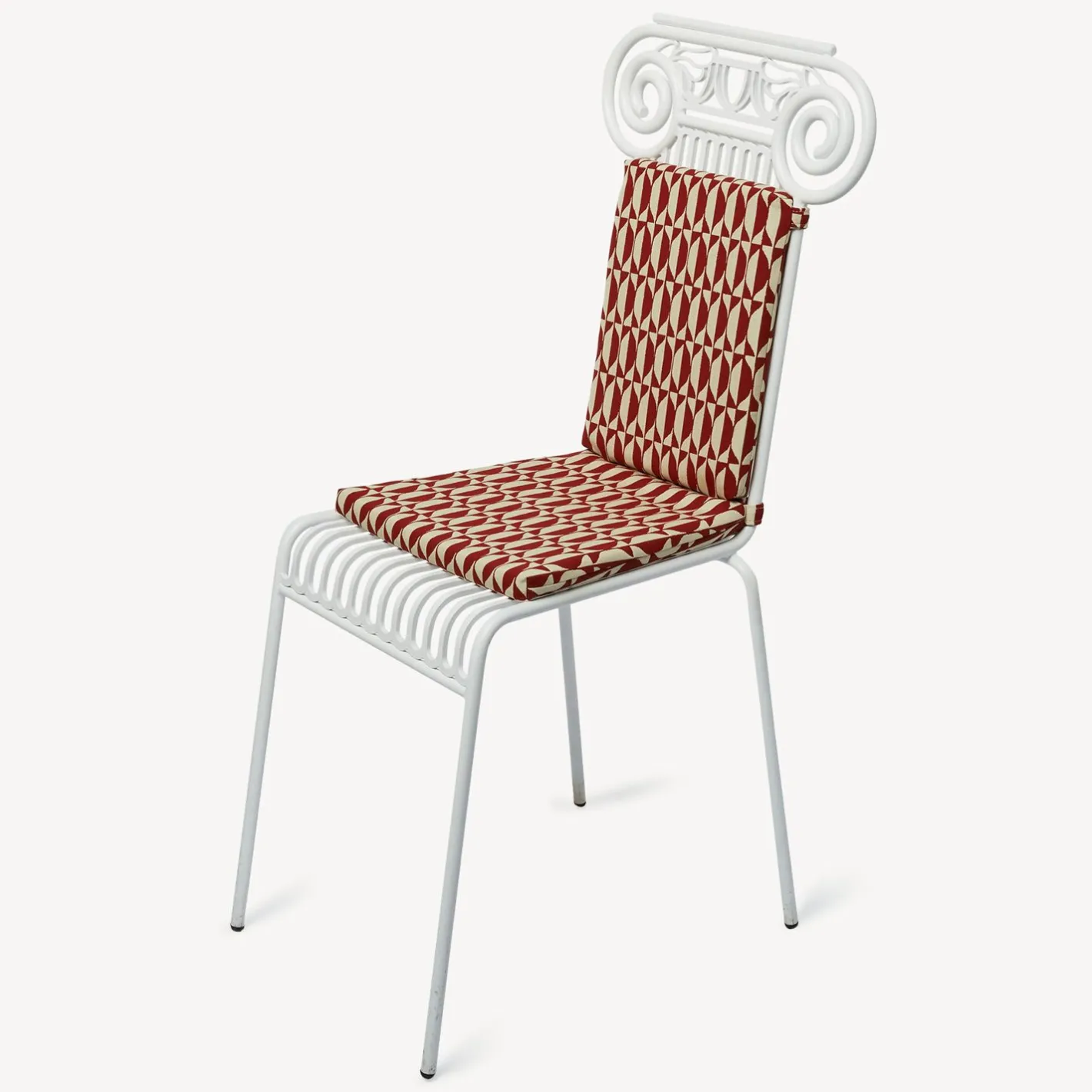 Fornasetti Cuscini Da Esterno^Cuscino Da Esterno Losanghe Per Sedia Capitellum Rosa/Mattone