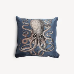 Fornasetti Cuscini^Cuscino Polipo Multicolore