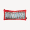 Fornasetti Cuscini^Cuscino Sardina Multicolore