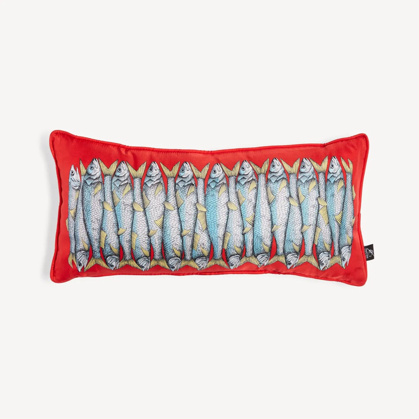 Fornasetti Cuscini^Cuscino Sardina Multicolore