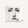 Fornasetti Cuscini^Cuscino Tema E Variazioni N.288 Bianco Nero