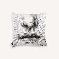 Fornasetti Cuscini^Cuscino Tema E Variazioni N.397 Bianco Nero