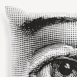 Fornasetti Cuscini^Cuscino Tema E Variazioni N.397 Bianco Nero