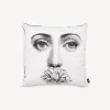 Fornasetti Cuscini^Cuscino Tema E Variazioni N. 393 Bianco Nero