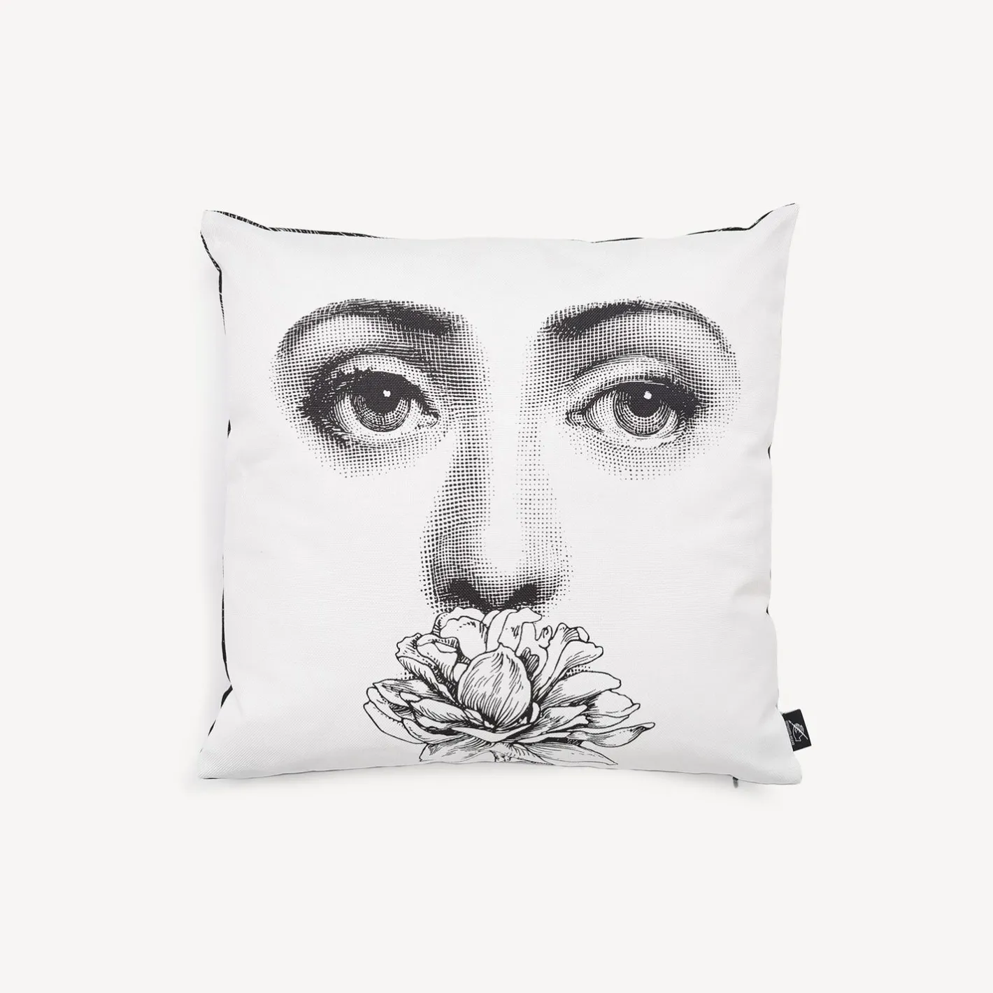 Fornasetti Cuscini^Cuscino Tema E Variazioni N. 393 Bianco Nero
