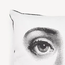 Fornasetti Cuscini^Cuscino Tema E Variazioni N. 393 Bianco Nero
