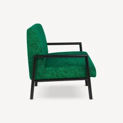 Fornasetti Salotti^Divano Da Esterno Malachite Verde/Nero