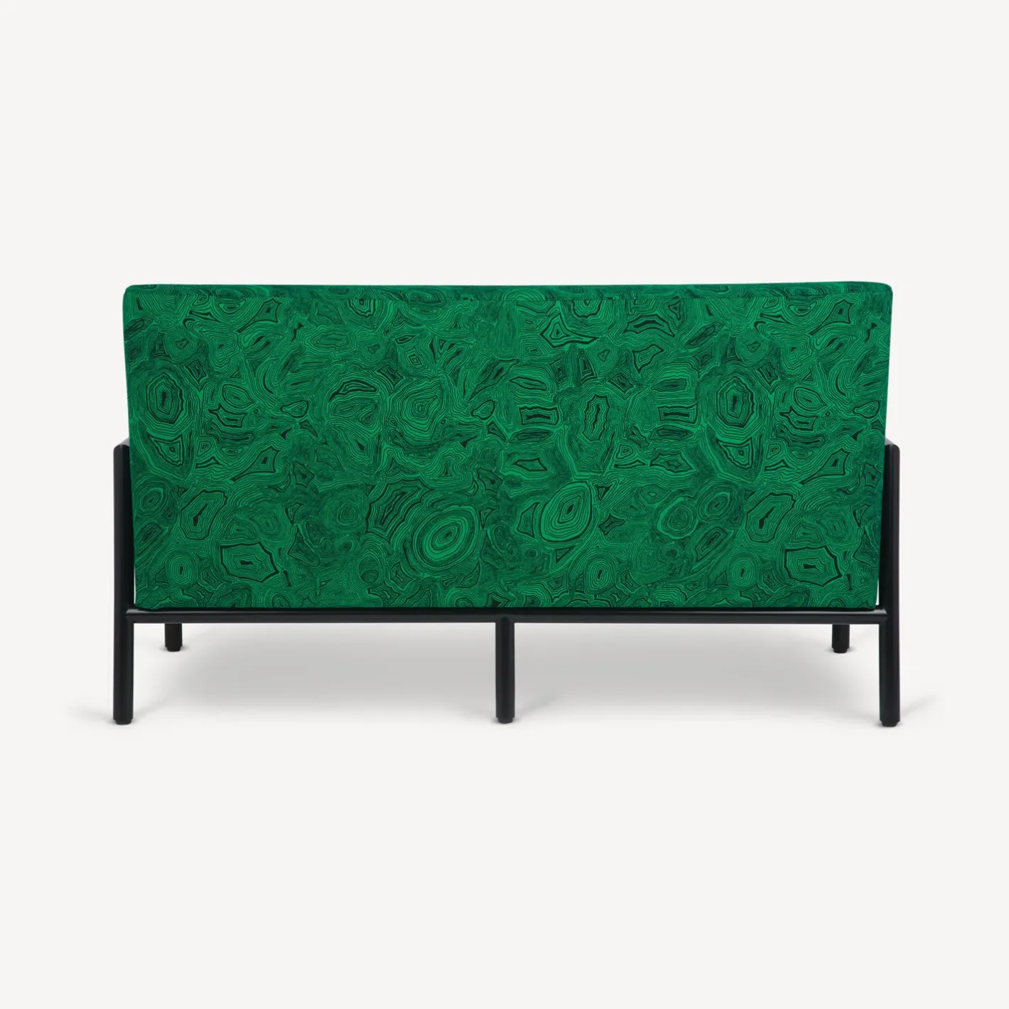 Fornasetti Salotti^Divano Da Esterno Malachite Verde/Nero