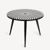 Fornasetti Tabelle^Egocentrismo Da Tavolo Bianco Nero