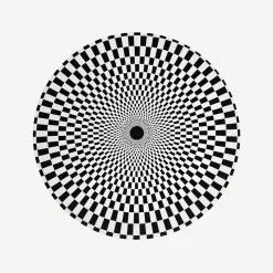 Fornasetti Tabelle^Egocentrismo Da Tavolo Bianco Nero