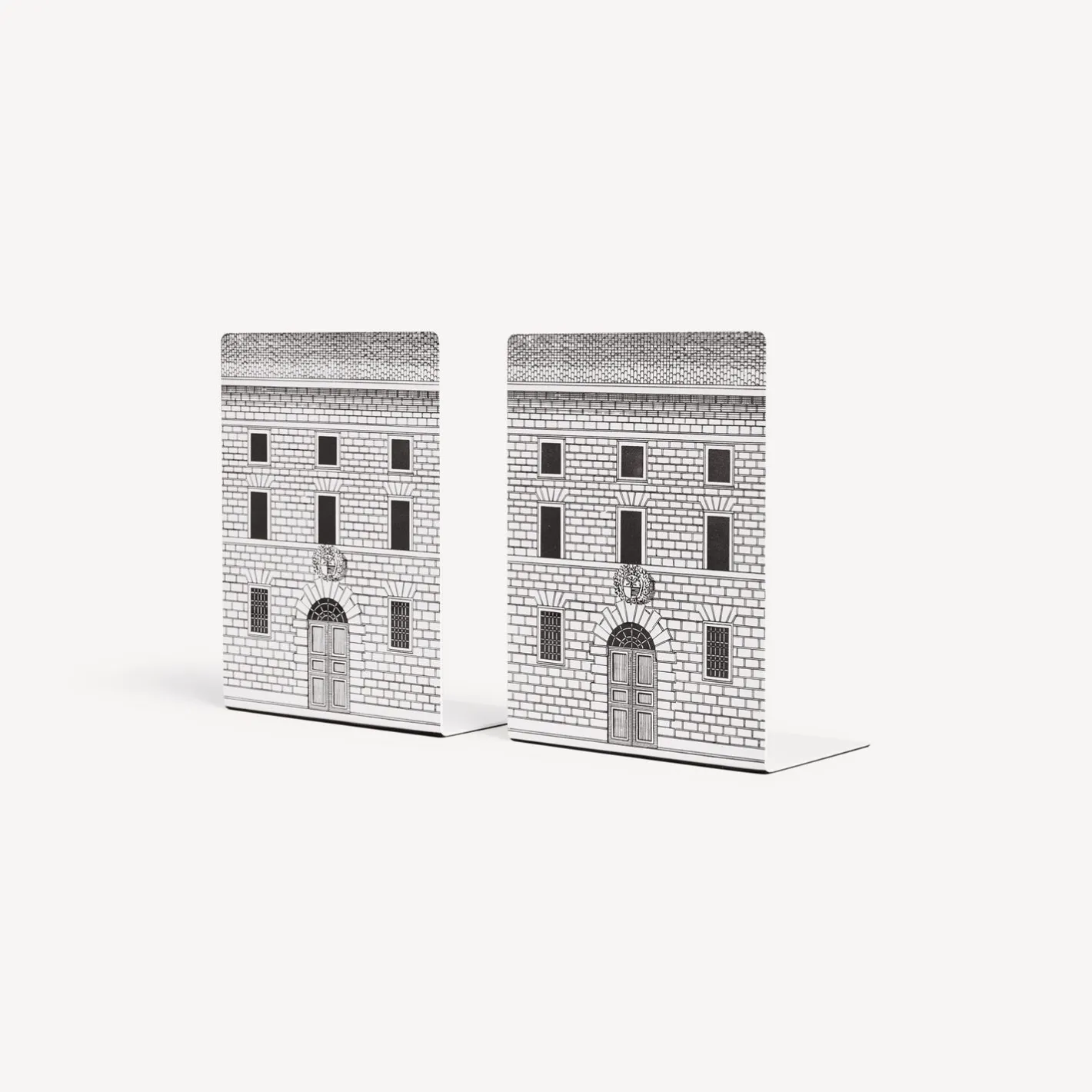 Fornasetti Fermalibri^Fermalibri Architettura Bianco Nero