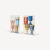 Fornasetti Fermalibri^Fermalibri Bicchieri Di Boemia Multicolore