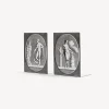 Fornasetti Fermalibri^Fermalibri Grandi Cammei Bianco Nero