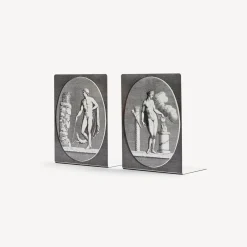 Fornasetti Fermalibri^Fermalibri Grandi Cammei Bianco Nero
