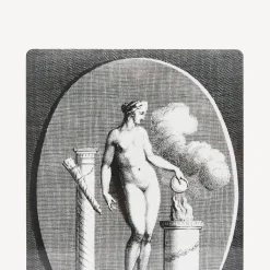 Fornasetti Fermalibri^Fermalibri Grandi Cammei Bianco Nero