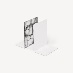 Fornasetti Fermalibri^Fermalibri Leone Bianco Nero