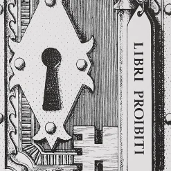 Fornasetti Fermalibri^Fermalibri Libri Proibiti Bianco Nero