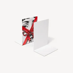 Fornasetti Fermalibri^Fermalibri Regalo Tema E Variazioni N.171 Bianco/Nero/Rosso