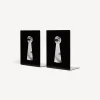 Fornasetti Fermalibri^Fermalibri Serratura Bianco Nero