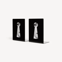 Fornasetti Fermalibri^Fermalibri Serratura Bianco Nero