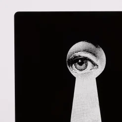 Fornasetti Fermalibri^Fermalibri Serratura Bianco Nero