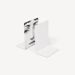 Fornasetti Fermalibri^Fermalibri Viso Bianco Nero