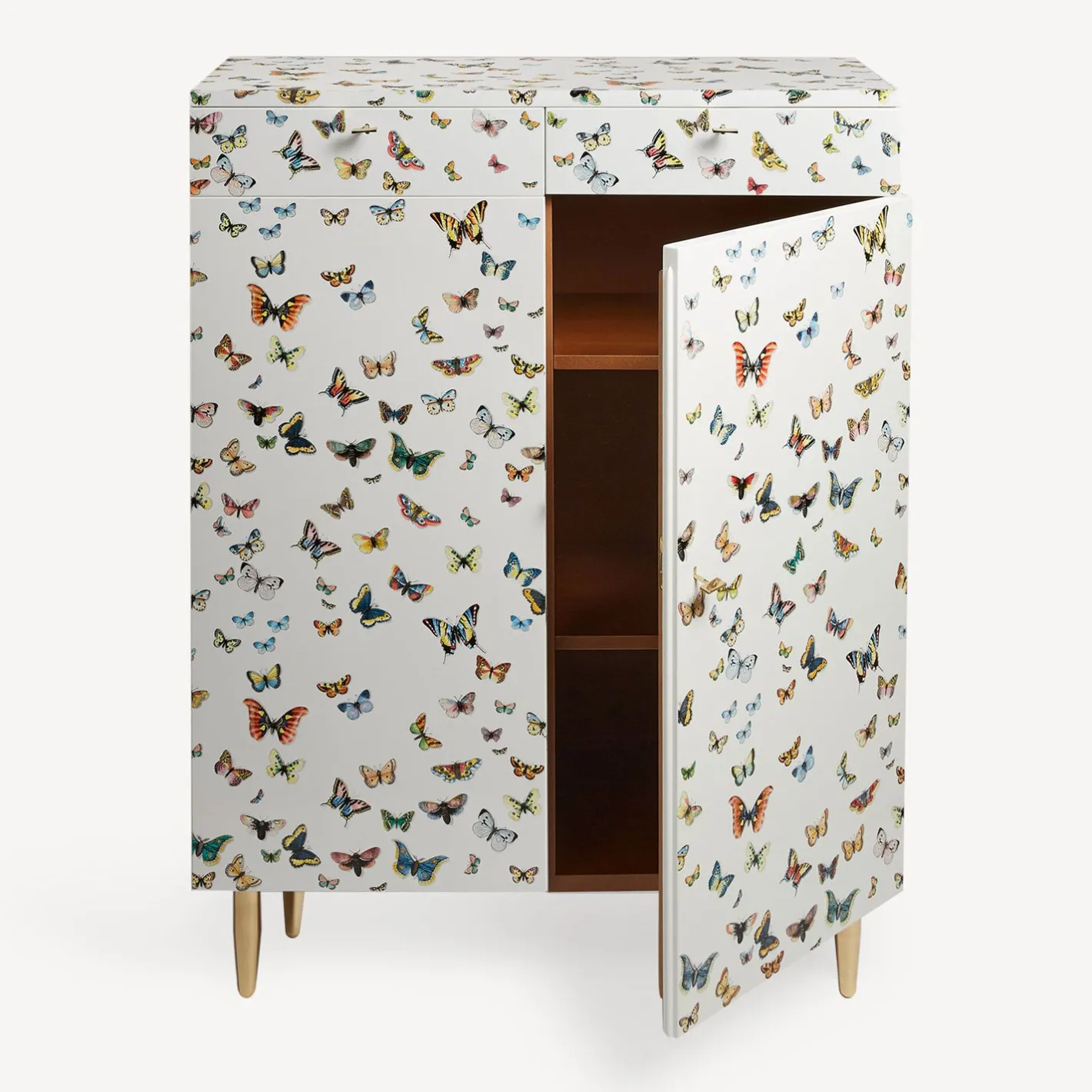 Fornasetti Armadietti^Gabinetto Farfalle Multicolore