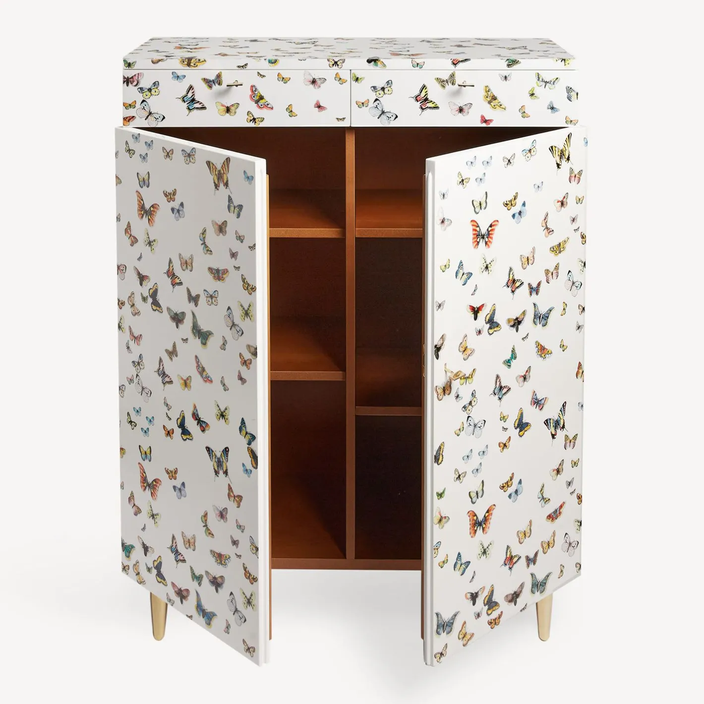 Fornasetti Armadietti^Gabinetto Farfalle Multicolore