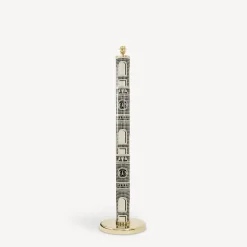 Fornasetti Lampade E Paralumi^Lampada Da Terra Facciata Quattrocentesca Nero/Avorio