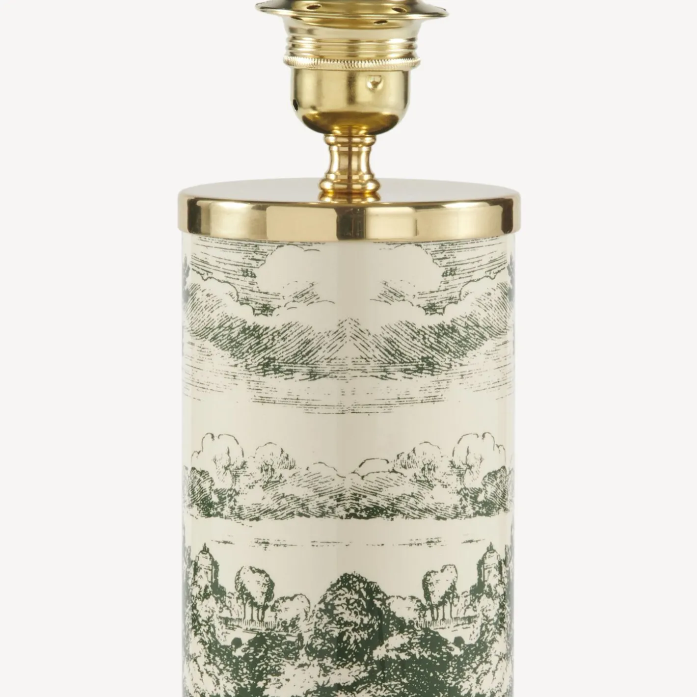 Fornasetti Lampade E Paralumi^Lampada Giardino Settecentesco Verde/Avorio