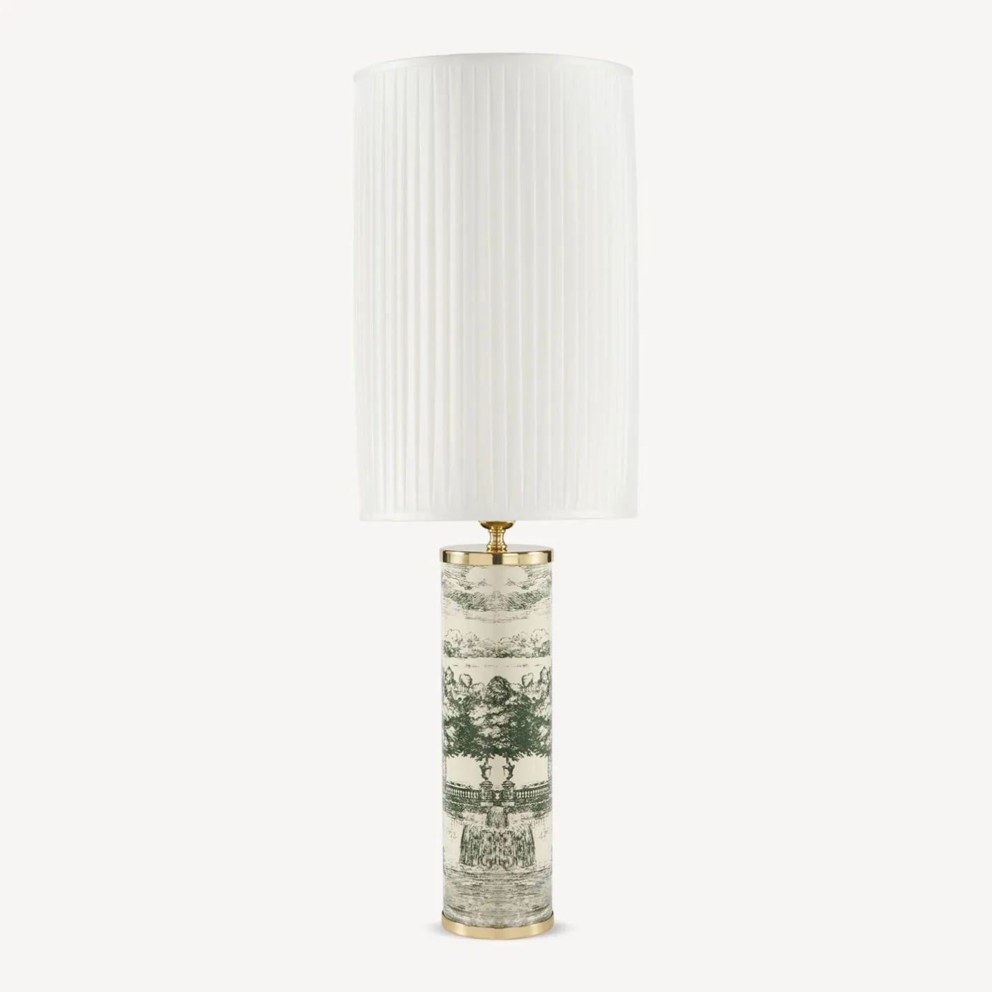 Fornasetti Lampade E Paralumi^Lampada Giardino Settecentesco Verde/Avorio