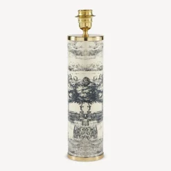 Fornasetti Lampade E Paralumi^Lampada Giardino Settecentesco Blu/Avorio