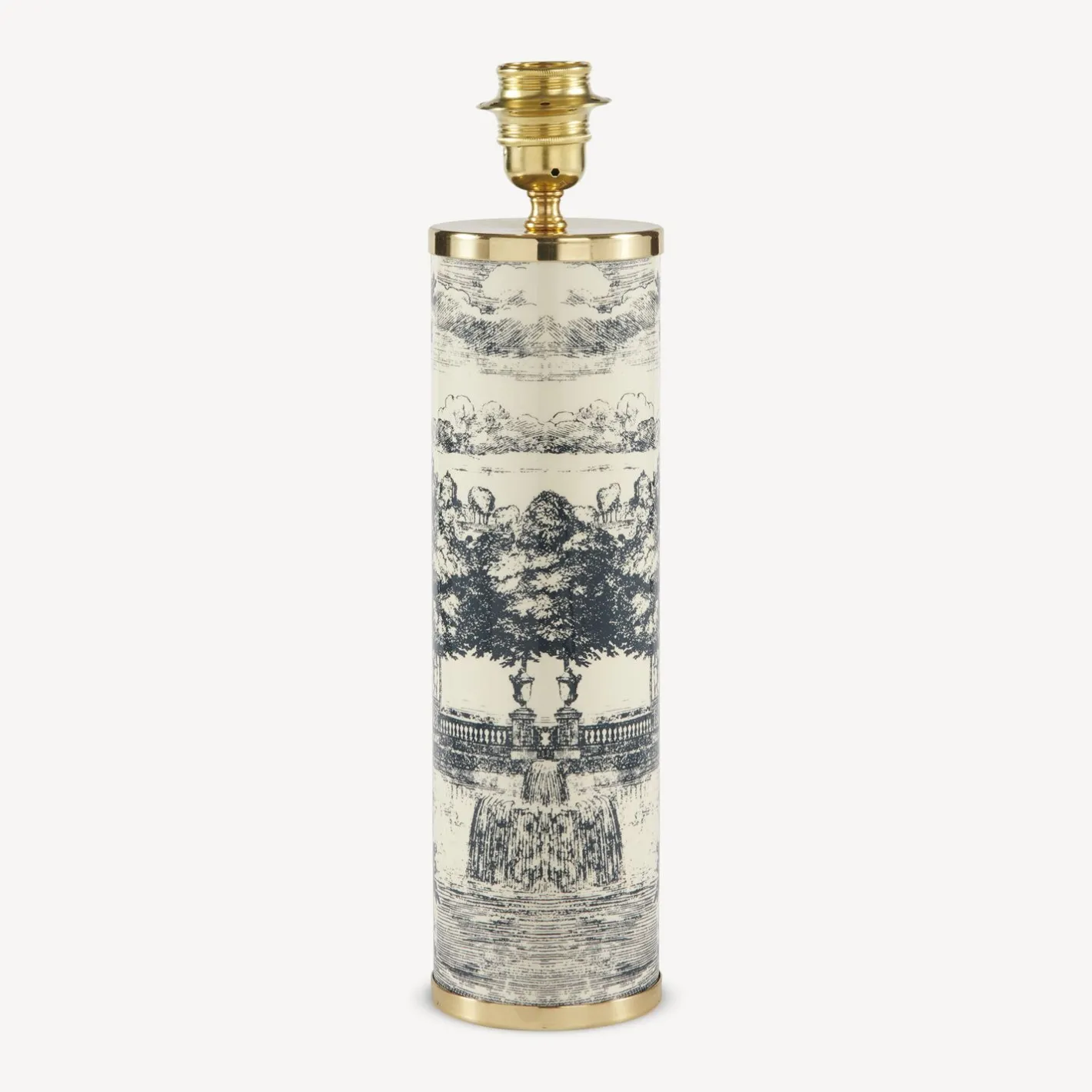Fornasetti Lampade E Paralumi^Lampada Giardino Settecentesco Blu/Avorio