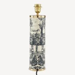 Fornasetti Lampade E Paralumi^Lampada Giardino Settecentesco Blu/Avorio