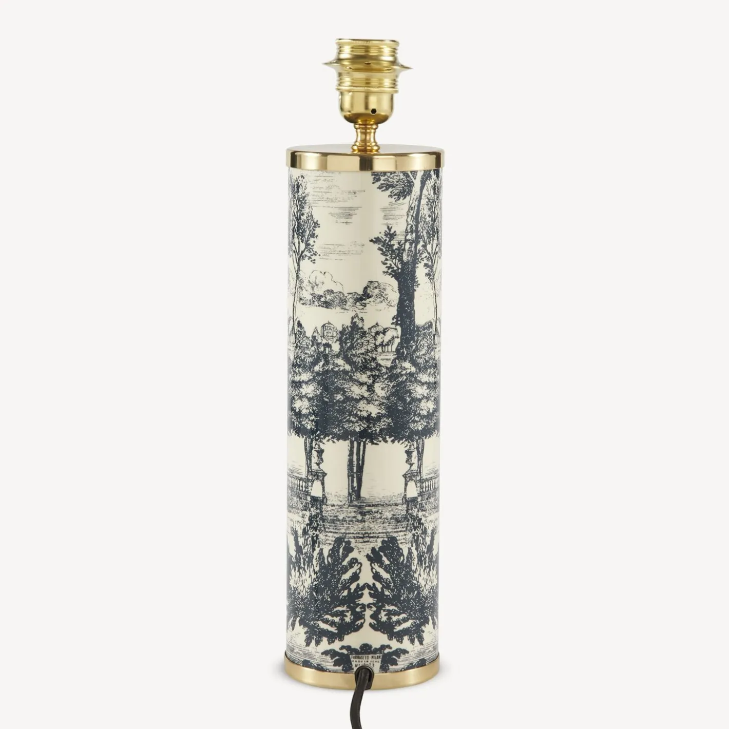 Fornasetti Lampade E Paralumi^Lampada Giardino Settecentesco Blu/Avorio